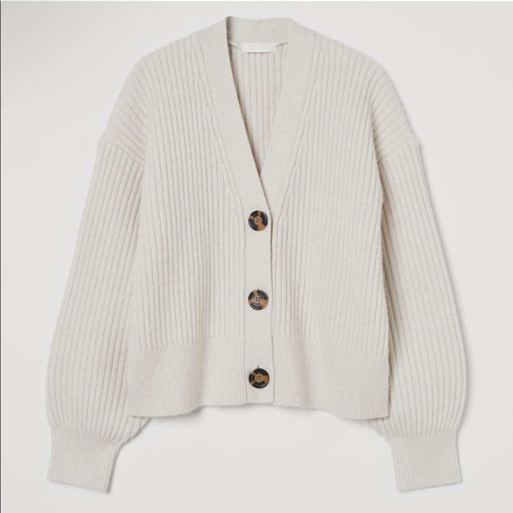 H&M Rib Knit Cardigan
